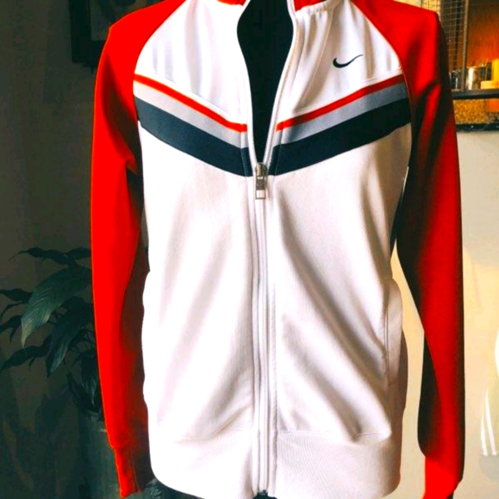 Nike zip up dri_fit jacket size small